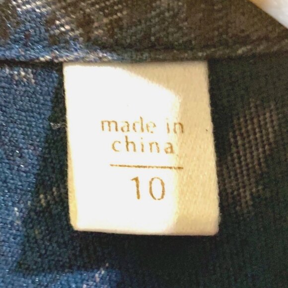 Whimsigoth Mystical Cottagegoth TieDye Jacket 10 Art To Wear Smocked Embellished - Picture 10 of 12